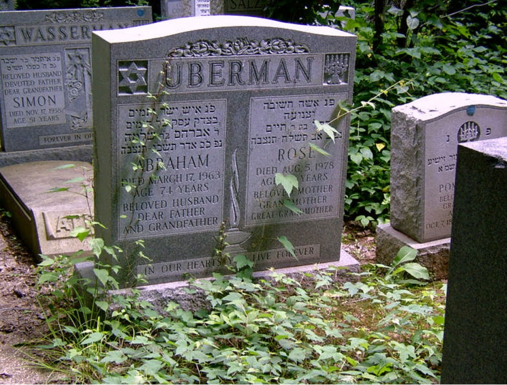 Rose and Abraham Uberman Grave