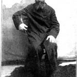 MORDECAI BOIM (BAUM), YOZEF'S SON. He was stabbed through the cheeks in the pogrom. They had to cut off his beard in the hospital. He kept the beard in a religious book. On the way to America, he and his youngest son waited in Poland for eight months for a visa from America. When he received the visa, he became sick and died in Volomin, Poland. Between his old books that the youngster brought with him, I found a book tied with string. I untied the book with trembling hands and found the shorn beard in the book. Yione Boym (Jonas Baum, Editor)